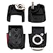 Heart Horse 4 Buttons for Pas-sat- G-olf- Bee-tle- Rab-bit- G-T-I- CC EOS Flip Remote Entry Key Case No Chips 1J0959753AM 1J0959753DC