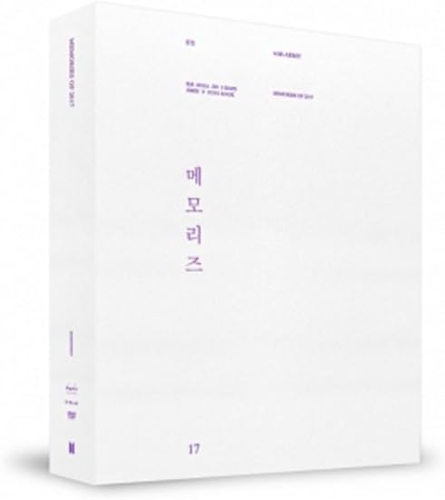 BigHit BTS MEMORIES OF 2017 DVD 5DVD+Photobook+Paper Frame+Postcard+Photocard+Extra Gift