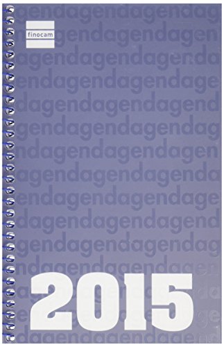 Manuel Cabero 741441015 - Agenda anual, 11.7 x 18.1 cm, semana vista, azul, 1 unidad