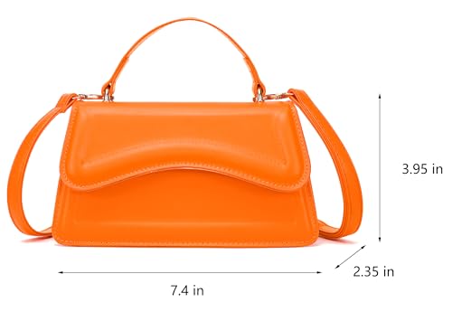 Image of SHUIANGRAN Stylish and Simple Crossbody Bag Small Square bag Purses for Women Satchel Shoulder bag Bag Purse