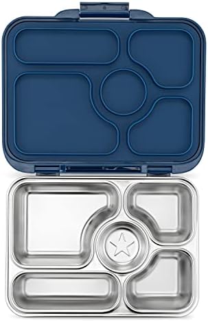 Yumbox Presto Leakproof Stainless Steel Leakproof Bento Box (Santa Fe Blue)