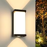 Photo Gallery yindalux 36w led lampada da esterno a parete, ip65 impermeabile 3900lm applique da interno/esterno, 3000k bianco caldo luci da estern, alluminio applique per terrazza, ingresso, corridoio, nero Photo Gallery yindalux 36w led lampada da esterno a parete, ip65 impermeabile 3900lm applique da interno/esterno, 3000k bianco caldo luci da estern, alluminio applique per terrazza, ingresso, corridoio, nero