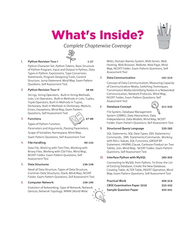 Image of Arihant All in One Computer Science Class 12 for CBSE Exam 2026-27 | NCERT Based Complete Theory, Practice Exercises, CBQs, A-R, Sample Papers & Mind Maps | Revised Edition as per Syllabus