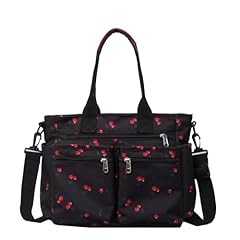 Cherry Tote-black