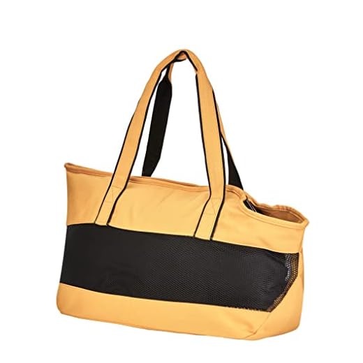 Small Dog,Cat,Puppy,Kitten Purse Carrier, Ventilated Breathable Pet Travel Handbag ,Multifunctional Pet Carrier Bag for Subway/Shopping/Walking/Travel (Yellow)