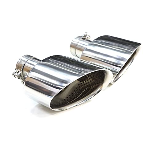 Tubo de escape deportivo con puntas de silenciador de acero para lucir tu coche