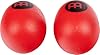 Meinl Percussion Egg Shaker Pair - 2 egg shakers with clear, soft Sound - Musician Gift - Plastic, Red (ES2-R) #2