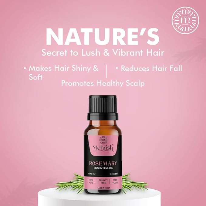 Mehrish Rosemary & Lavender Essential Oil | 15ml Combo Pack | 100% Pure & Natural Luxury Aroma Oil for Home Fragrance | Best for Aromatherapy | Helps in meditation | Used in Diffusers, Candles, Air Fresheners - Image 6 thumbnail