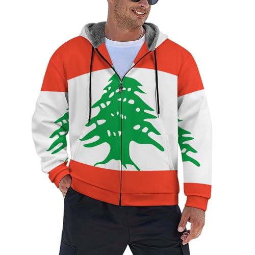 Veste polaire homme grande taille S-6XL chaude avec capuche protectrice