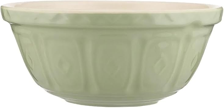 Mason Cash S12 4.25 Qt Mixing Bowl | Basil