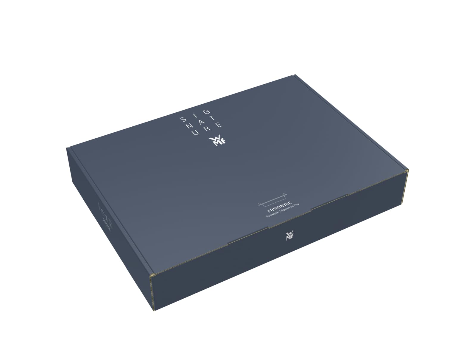 WMF Fusiontec Plaque de cuisson 3 en 1 à induction 41 x 30 x 6 cm, plaque Teppanyaki, grande surface, céramique high-tech pour cuisinière, barbecue, four