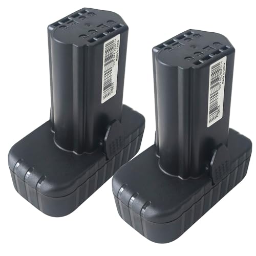 PYDZXQ 2 Pack Battery for Snap On CTB8174 CTB8172 7.2V-14.4V Li-ion 2500mAh 2.5Ah Fit for Snap-on CTRS761ADB CTR761 CTR817DB CT861DB CT825DB CTC772 CTC772A CTC131 Charger