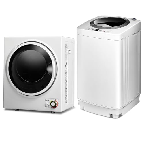 COSTWAY Washer and Dryer Combo