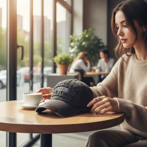 Image of Men's Cotton Baseball Cap, Adjustable Back Closure, Unisex, Casual Style, for Outdoor Lifestyle