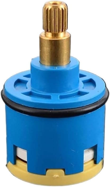 Tap Cartridge Replacement Replacement Faucet Valves - Ceramic Disc Single Handle Faucet Cartridge, Various Sizes (22/24/26/33/35/40mm), Mixer Faucet Cartridge (Color : L 33mm, Size : As