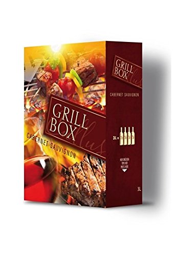 Grillbox Rotwein Bag in Box 3L Cover