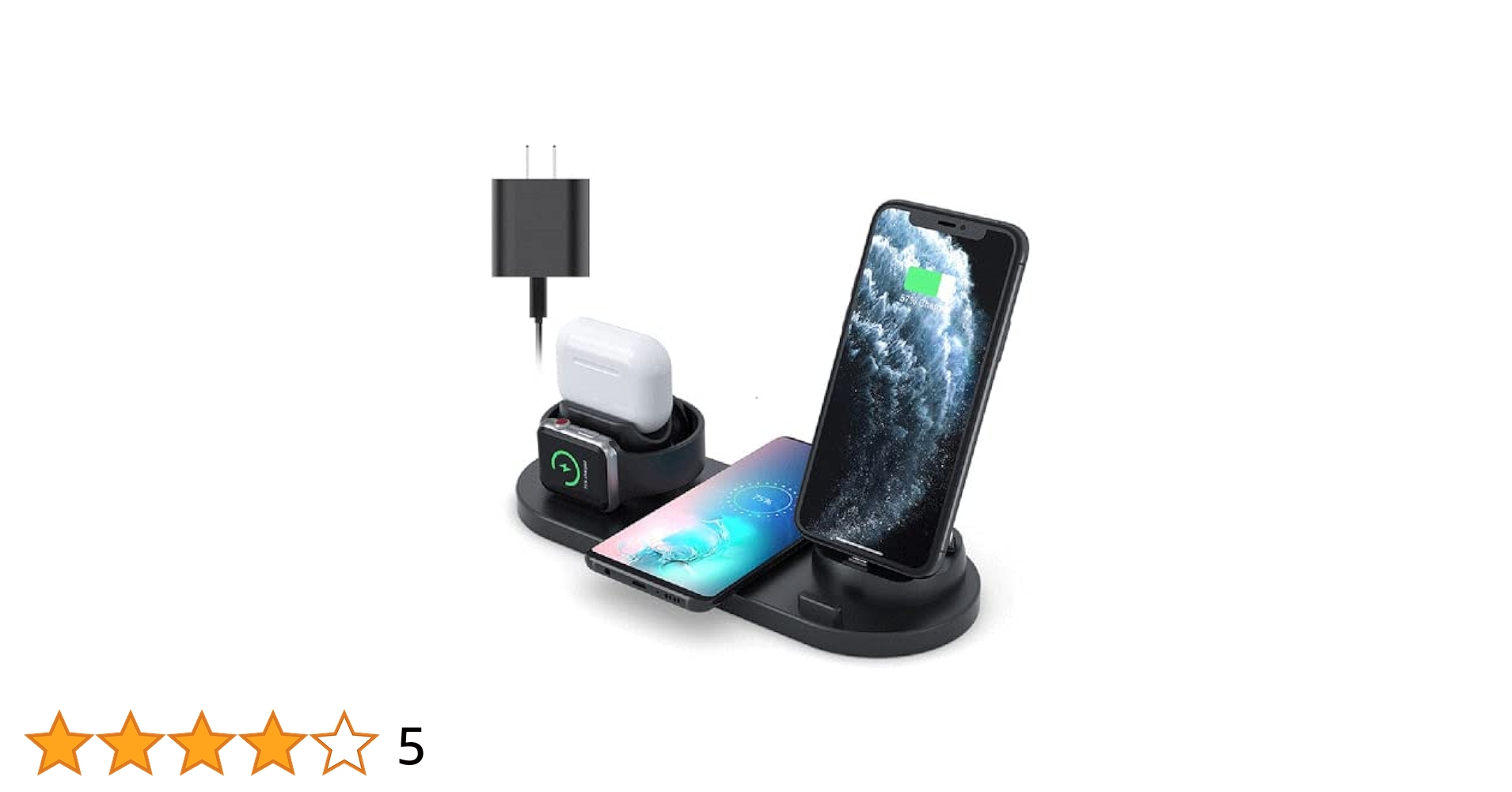 スマホアクセサリー Wireless Charger Stand,6 in1Multi-Functi Amazon.com: Wireless Charger Stand, 6 in 1 Multi-Function