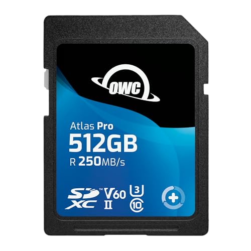 Image of OWC Atlas Pro 512GB SDXC UHS-II V60 Media Card