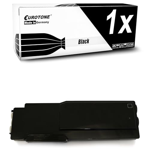 Toner Phaser 6600 Xerox compatible Eurotone 106R02232 Noir pour Workcentre 6605