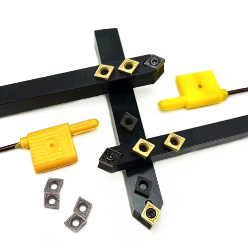Porta Herramientas Torno SCMCN1010H06-80 con Insertos CCMT060204 VP15TF miniatura 3