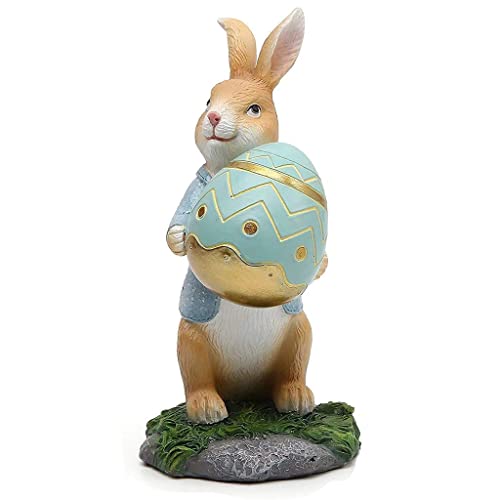 NFSHAN Ostern Dekoration, Hase mit Karottendekorationen Cover