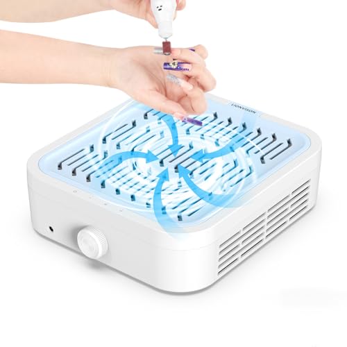 LIONVISON Colector de polvo para uñas 120W profesional miniatura 1
