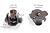 1/4"-20 T-Nuts | 100pc | by Bolt Dropper, Pronged Tee Nut. for Wood, Rock Climbing Holds, Cabinetry