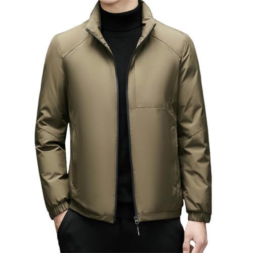 Manteau court en duvet homme col montant pour ne plus jamais redouter le froid