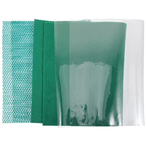 POPETPOP Tortoise Cage Enclosure Indoor Mat Reptile Carpet Pet Box Bottom Mat Reptile Breeding Box Pad Substrate Liner