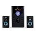 beFree Sound 5.1 Channel Bluetooth Surround Sound Speaker System in Blue
