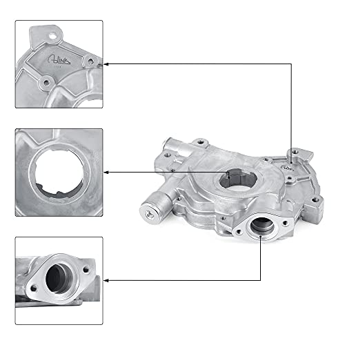 Aulink M340 High Pressure Engine Oil Pump-Compatible With 04-14 Ford F-150 F-250 V8 5.4L 4.6L For Explorer(Sport Trac)/Expedition/Mustang/Lobo,Navigator Mountaineer Lincoln Navigator/Mark Lt #TOP1