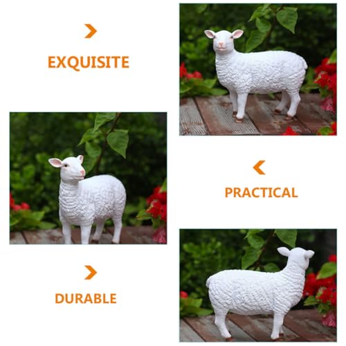 Agneau Blanc en Résine : Solution Déco Originale Contre les Espaces Ternes - 8