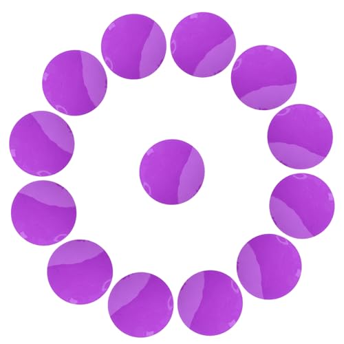 HOOTNEE Feuilles Autocollantes de Filtres LED pour Spots Encastrés Films Gélatine Couleur Violet 10Cm X 3Cm Pack de 15 Pièces pour Éclairage Scénique Photographie et Ambiance Festive