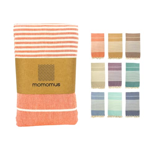 Momomus Fouta Playa Xxl, Con Flecos Y 100 Algodón Ideal Como Toalla De Playa Grande Antiarena, Manta De Picnic Sin Arena, Pareo Gigante O Alfombra De Piscina Salmón, 200x220 Cm Momomus Fouta Playa Xxl, Con Flecos Y 100 Algodón Ideal Como Toalla De Playa Grande Antiarena, Manta De Picnic Sin Arena, Pareo Gigante O Alfombra De Piscina Salmón, 200x220 Cm