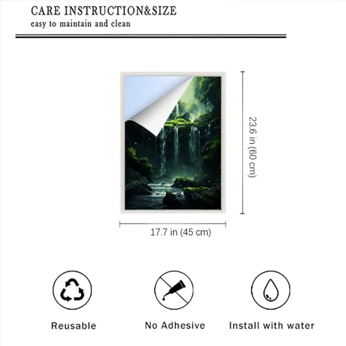 Vinilo decorativo para ventana privacidad 17.7x23.6 pulgadas miniatura 2