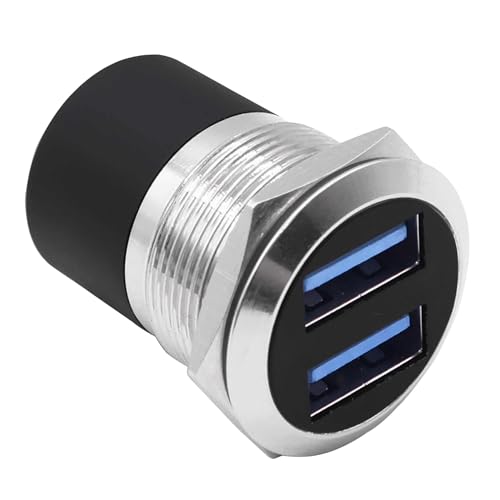 Double coupleur USB 3.0 femelle à encastrer pour transfert rapide de données