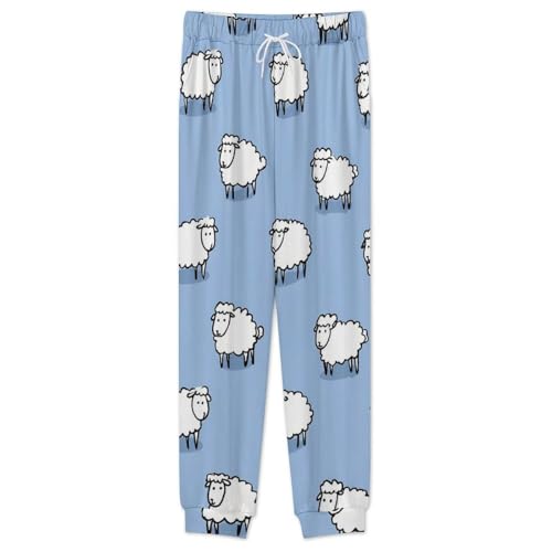 Funny Prints Men's Pajama Set Long Sleeve Crewneck Top And Pant Casual Soft Comfortable Loungewear Sets4