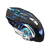 🎮🏆🎮【Game Chip Ic & 3 DPI einstellbar】Der professionelle Beken RF IC-Chip bietet fantastische Erfahrungen mit schneller Reaktion, stabiler Bildwiederholfrequenz, reibungsloser Verfolgung und präziser Bewegung. 3 einstellbare DPI-Werte zwischen 800, 1200 und 1600 erfüllen sowohl die normalen als auch die Spielanforderungen. Ändern Sie die Cursorempfindlichkeit je nach Aktivität.