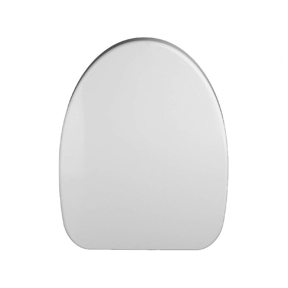 Abattant de toilette type V stable avec coussinet anti-glissement et fixations doubles