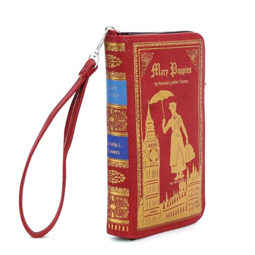 Mary Poppins Vintage Book Wallet for Women (Red)2