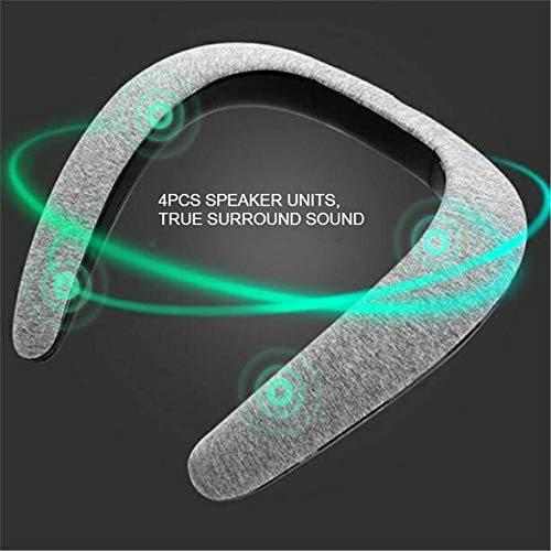 Preisvergleich Produktbild Bluetooth Lautsprecher Wireless Bass Musik Stereo Lautsprecher Tragbare Lautsprecher MP3 Player Neck Neuheit Bluetooth Tragbare Lautsprecher Sport Wireless Lautsprecher