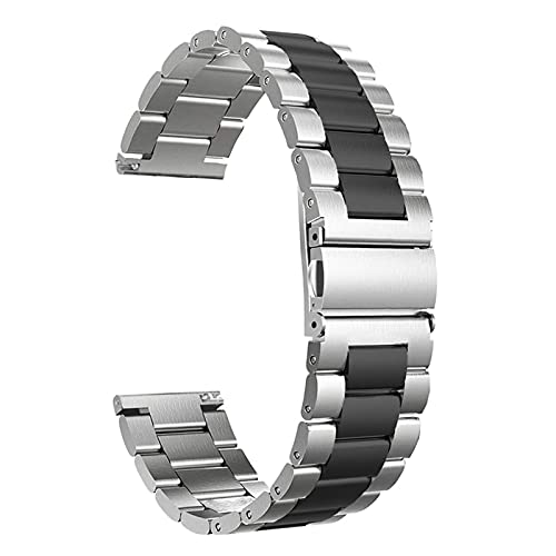 Bracelet de montre acier inoxydable argent EKSED idéal du bureau aux soirées