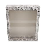 Diseño multifuncional: use este marco de caja de sombra de flores como pieza decorativa, caja de almacenamiento o marco de fotos de manualidades de bricolaje, satisfaciendo diversas necesidades y maximizando la utilidad, marco de conservación de flores, marco de exhibición de flores