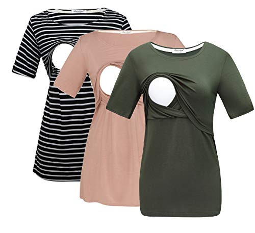 Nursing Shirts For Breastfeeding Comfort Breastfeeding Shirts For
