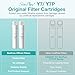 Original SimPure Y7/Y7P Series RO Filter Replacement Cartridge for Y7, Y7P-W, Y7P-BW, 6 Months Replacement Cartridge, 100 GPD, Model Number: SimPure ROULP-2012-100-Y7