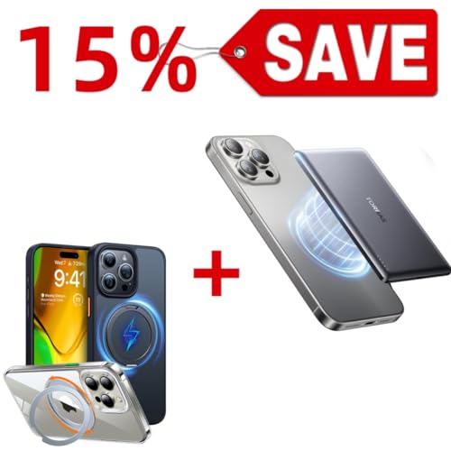 TORRAS 5,000mAh MiniMag Power Bank — Buy Together to Save 15%
