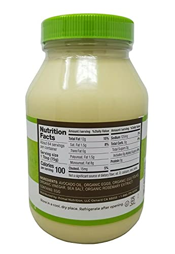 MAYO Real Mayonnaise made with AVOCADO OIL 32 Fl Oz image 5