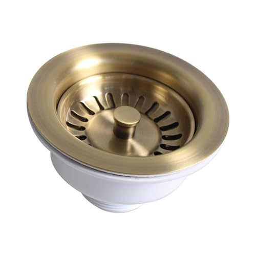 Colador para fregadero de acero inoxidable 304 cobre