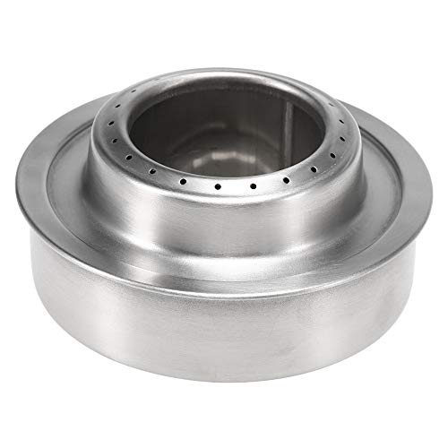 DECDEAL Suporte de panela de titânio dobrável ultraleve ao ar livre com mini fogão de álcool em aço