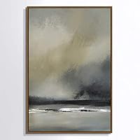 Framed Canvas Wall Art Abstract Texture Canvas Prints Home Artwork Decoration for Living Room,Bedroom - 16x24 inches